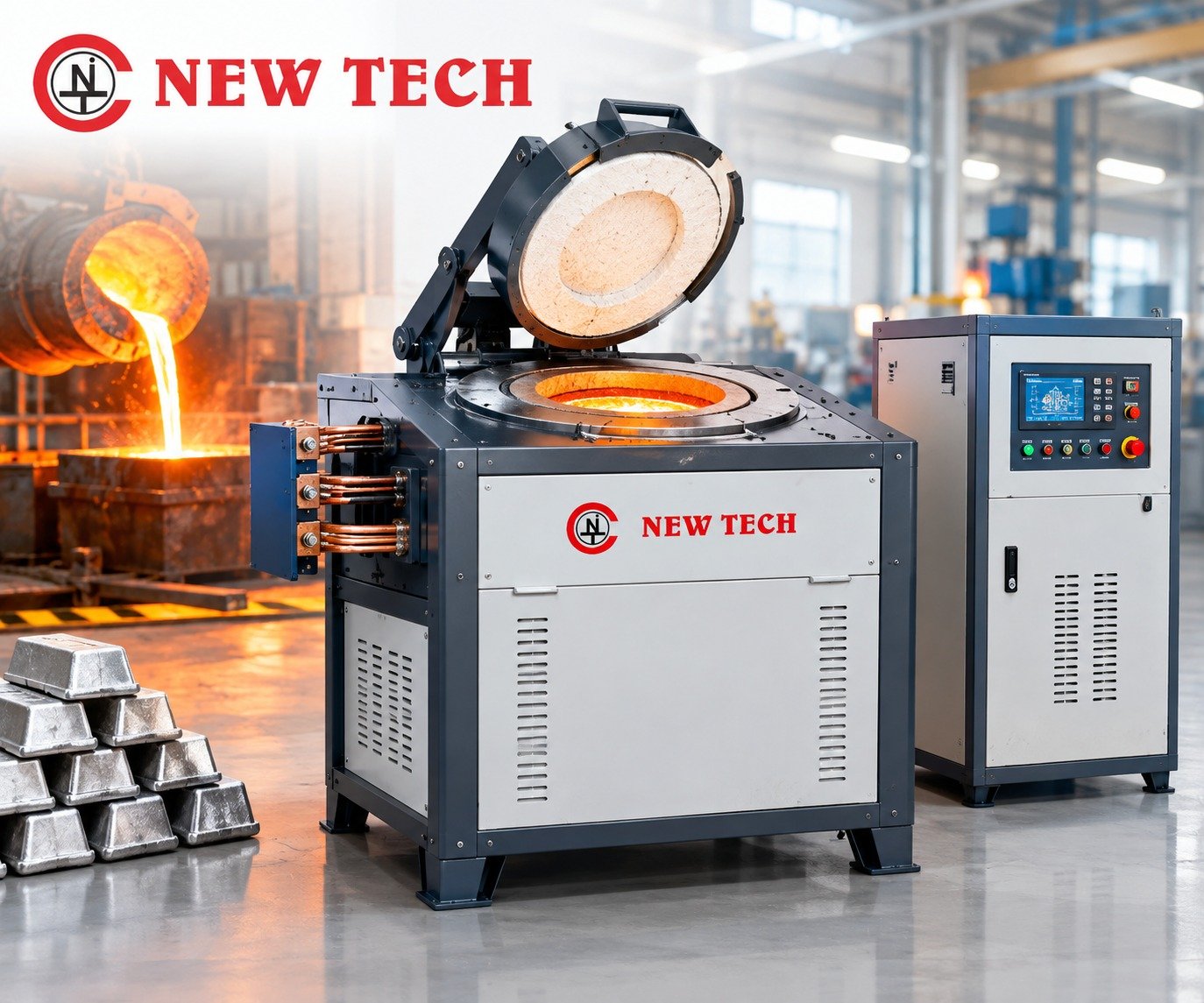 Custom Induction Melting Station